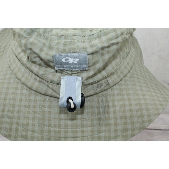 Outdoor Research Lightstorm Checkered Chin Cord Waterproof Bucket Hat Size M - Picture 6 of 11
